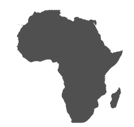 Africa silhouette